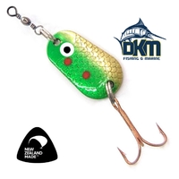 Kilwell NZ Zed Spinner 7G Green Gold T/Hook (Pk2)