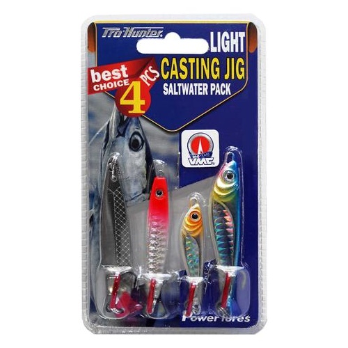 Pro Hunter Casting Jig Lure Kit - Light